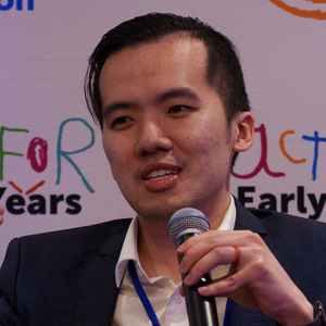 Fred (Wen Jie) Tan, Head of Global Social Impact, Hewlett-Packard Enterprise Act for Early Years: Unlocking Investment for Our Youngest Learners event held during the IMF/World Bank Spring Meetings in Washington DC and hosted by Theirworld, GBC-Education, Sesame Workshop and ECDAN.