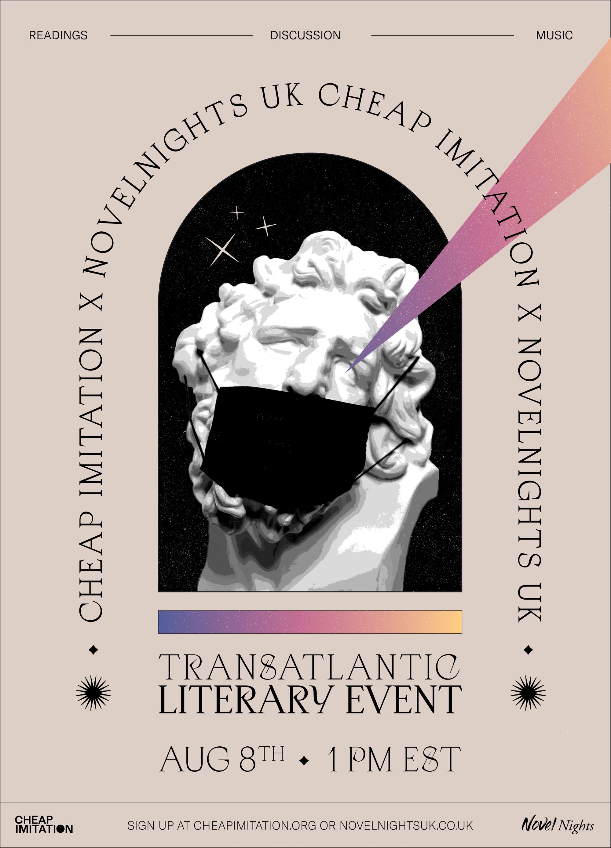 Literary Event on August 8th!